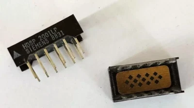 5 Pcs lot HDSP-2001LP SIEMENS LED DISPLAY Red 4-CHARACTER 12-PIN
