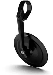 Highsider Montana Slim, bar end mirror , color: Black , size: Long