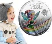 Metal Collectible Coin | Double-Sided Lost Teeth Reward Coin | Novelty Cartoon Coin, Portable Commemorative Coin for Collection