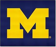 FANMATS NCAA University of Michigan Wolverines Nylon Face Tailgater Rug