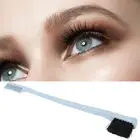 Eyebrow Brush Wheat Straw Unique Eyelash Eyebrow Brush Tools(Blue )
