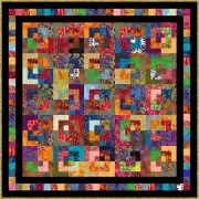 CANDIDASA - 58" x 58" - Quilt-Addicts Pre-cut Patchwork Quilt Kit