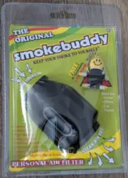 Smoke Buddy The Original PERSONAL AIR FILTER Black w/ FREE Keychain