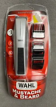 New WAHL Mustache & Beard Battery Trimmer Sealed Kit - Model 537-2701
