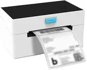 JSEIAJB Shipping Label Address Barcode Sticker Thermal Printer for Windows OS Android iOS