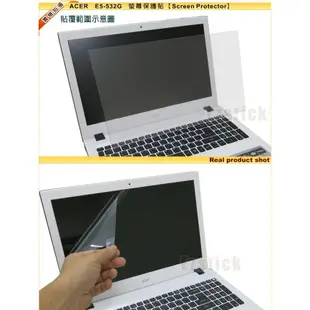 【EZstick】ACER E5-532 E5-532G 系列 靜電式筆電LCD液晶螢幕貼 (可選鏡面或霧面)