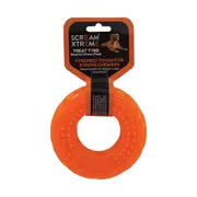 Scream - Xtreme Treat Tyre - Loud Orange - 9cm x 3cm - Small