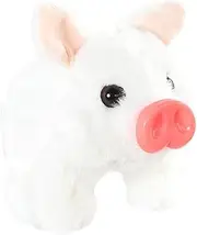Zqkimzi Realistic Animal Toy, Electronic Pet Plush Toy, Skin-Friendly Long-Lasting Robot Smart Voice Control Design for Baby Kids Toddler Girls Boys