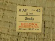 Genuine Bulova 6AP Stud Part Number 62 Quantity 1 Watch Part NEW OLD STOCK
