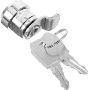 SHINEOFI 1Set for Cabinets and Mailboxes Keyed Replacement Lock for Secure File Storage and Equipment Protection