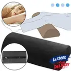 Memory Half Moon Foam Pillow Back Support Pain Relief Cushion Leg Lumbar Bolster