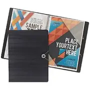J.Burrows A4 Foam Display Book 20 Pockets Navy