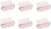 6Pcs Type C Plugs Charging Port Protectors for Smartphones Easy to Use Prevent Dust and Debris Compatible with All Type C Devices
