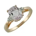 Anniversary Gift For Her Kunzite Gemstone Cocktail Ring Size 7 925 Silver