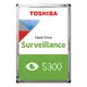 TOSHIBA 東芝 【S300影音監控】3.5吋 1TB 64M 5700R 3年保 監控硬碟(HDWV110UZSVA)