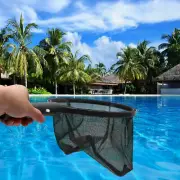 Pool Leaf Rake Swimming Surface Cleaner Spa Tile Mitten Child