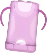 TENOL Juice Pouch Storage Squeeze Food Pouch Holder Lightweight Kids Comfortable Kids Snack Storage for Juice Bags Food Pouches, violet