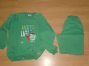 spalding vintage tracksuit 1980 green XL cotton old school track suit sweat nw