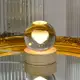 愛心雲朵單色款3D雷射水晶球北歐創意USB小夜燈 臥室桌面裝飾氛圍燈LED燈