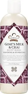 Nubian Heritage Body Wash, Goats Milk and Chai, 13 Fluid Ounce