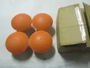 Markwort 4 Pack Ground Receptacle Plugs (Orange)