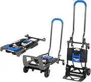 COSCO Shifter 135kg Multi Function Folding Handcart and Hand Truck (Blue)
