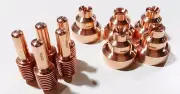 5 Pc Plasma 120926 Electrodes+ 5 PCs 120929 Shield Fits Powermax 1000/1250/1650/