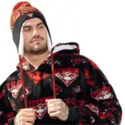 NEW Essendon Bombers Sherpie Beanie