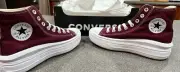 CONVERSE CHUCK TAYLOR ALL STAR MOVE PLATFORM, WOMEN'S 8.5