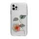 新中式粉色花朵適用iPhone15pro創意手機殼13promax保護軟11透明xr國潮12mini高級感14Plus小