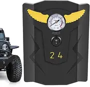 Automatic Car Air Pump | Portable Air Compressor with Digital Pressure Gauge,Fast Cordless Pressure Gauge Wheel & Tyre Accessories 150psi for Cycling Truck Motorcycle Ball