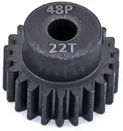 Gears Pinion Gear Set, Pinion Gear 1pcs 48P Spur Gear Steel Gears 16T 17T 18T 19T 20T 21T 22T 24T 25 Teeth Motor Pinion Gears for 1/10 Car 3.175mm Shaft Motor Gear bore Shaft(1pcs 21t)