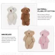 20 Pcs Mini Plush Bear Stuffed Bears Tiny Animal to