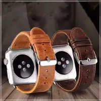 在飛比找蝦皮購物優惠-(瘋馬紋)42mm Apple Watch 1 Series