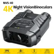 4K Telescope Binoculars Night Vision Goggles 6X Digital Zoom 300m Hunting Scope