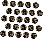 [STOBOK] Diy Jewelry Charms 200pcs Buddhist Beads Buddhist Decorations Charms Kit Smooth Finish