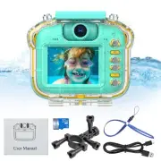 Contixo KC1 Waterproof Kids Camera - 1080P Video Underwater Camera with Silicone