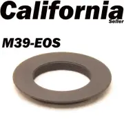 M39 EOS Leica lens Canon EF Camera Adapter 1200D 750D 650D 7D 6D 5D DSLR Rebel