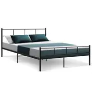 [Unbranded] Artiss Bed Frame Queen Metal Bed Frames SOL