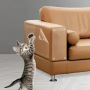 12PCS Furniture Protectors from Cats,Clear Self-Adhesive anti Cat Scratch Deterr