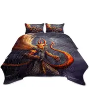Fantasy Art Berit of Abolition Scary Demon Coverlet
