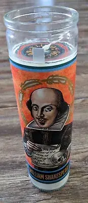 NEW The Unemployed Philosophers Guild William Shakespeare Secular Saint Candle