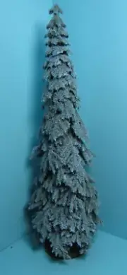 Dollhouse Miniature Beautiful Outdoor 10" Blue Spruce Landscape Tree CAST0110