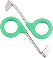 Totority 2PCS Fine Edged Ring Cutter Grape Jujube Peach Tree Trimming Shears Sharp and Safe for Gardening Efficient Ring Stripping Tool for Fruit Trees Green