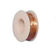 18 Ga Bare Solid Copper Wire ( Dead Soft ) 1/4 Lb. - 50 Ft / Spool