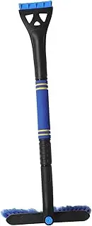 SOLUSTRE Car Snow Shovel Truck Accessories Snow Brush for Car Telescopic Snow Brush Car Snow Removal Brush Car Snow Cleaner Blue Brush Rod [Iron Pipe] Bristle [PVC] Snow Shovel [pp Plastic]