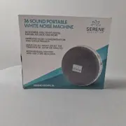 Serene Evolution 36 Sound Portable White Noise Machine USB NIB Sleep Machine