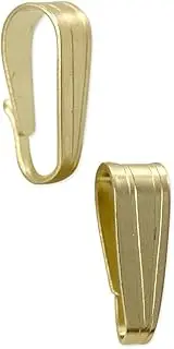 [JewelrySupply] Snap Bail 6.5x2.5mm 14k Solid Yellow Gold (Package of 1)