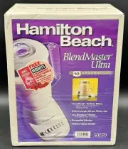 Hamilton Beach BlendMaster Ultra 10-Speed Blender Model 50159 – 56 oz – White
