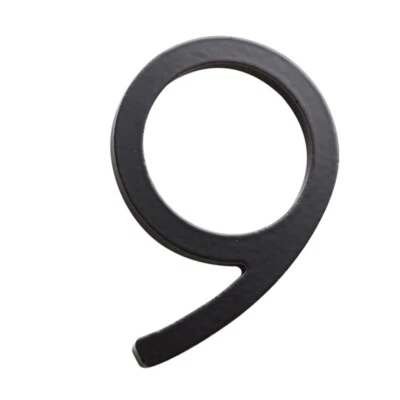 Sandleford 75mm Black Zone Numeral 9 With 3M Tape